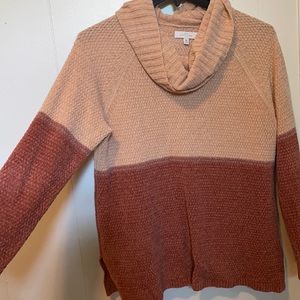 Block color new directions sweater!